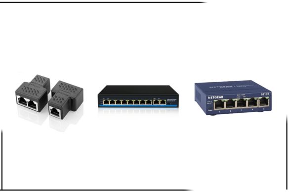 Ethernet Splitter, Switch and Hub