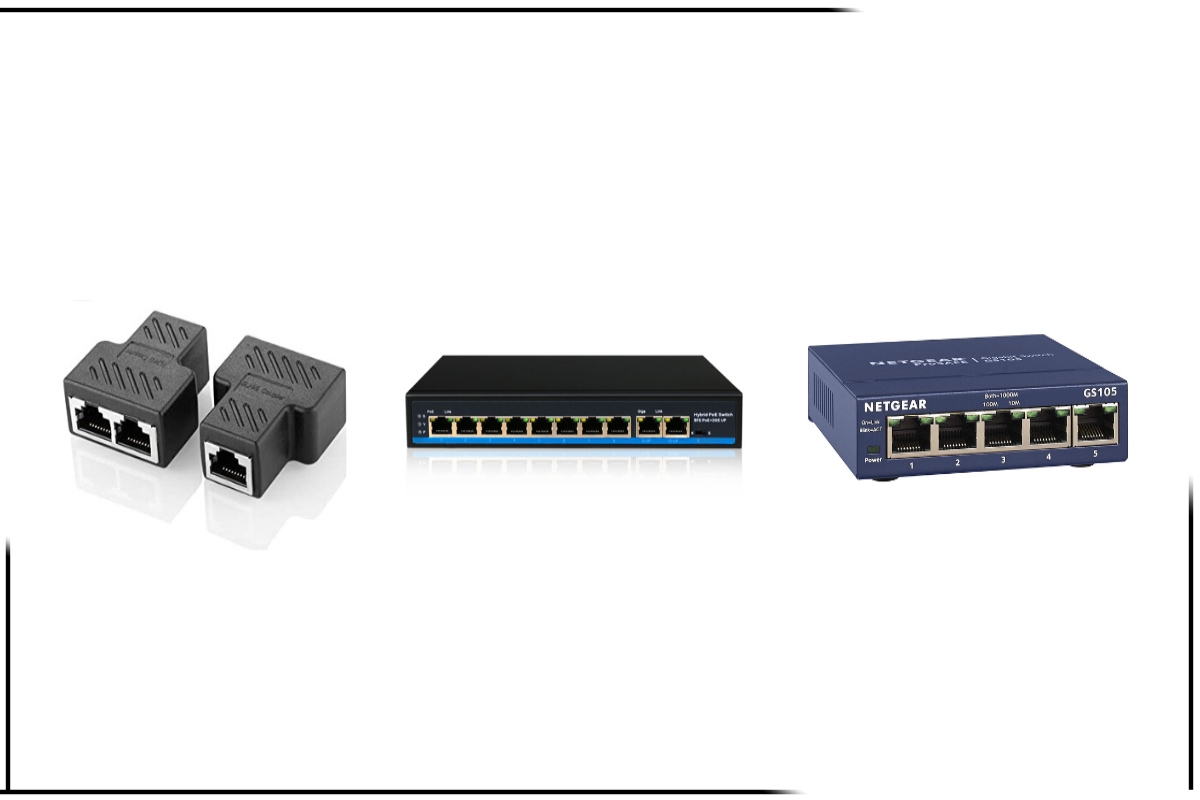 What is an Ethernet Splitter and Differences With a Switch or Hub