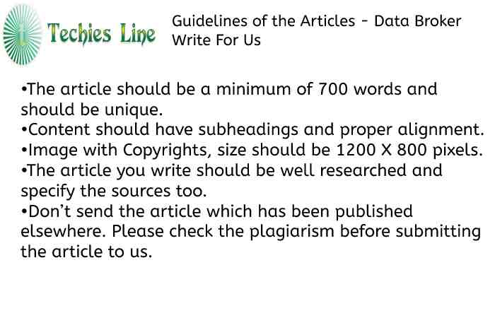 Techies Line Guidelines 