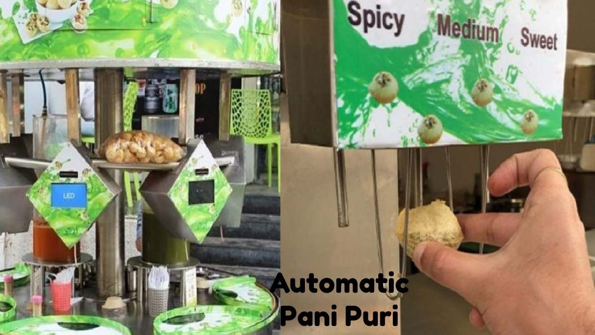 Automatic Pani Puri Machine – An Innovation to Street Food