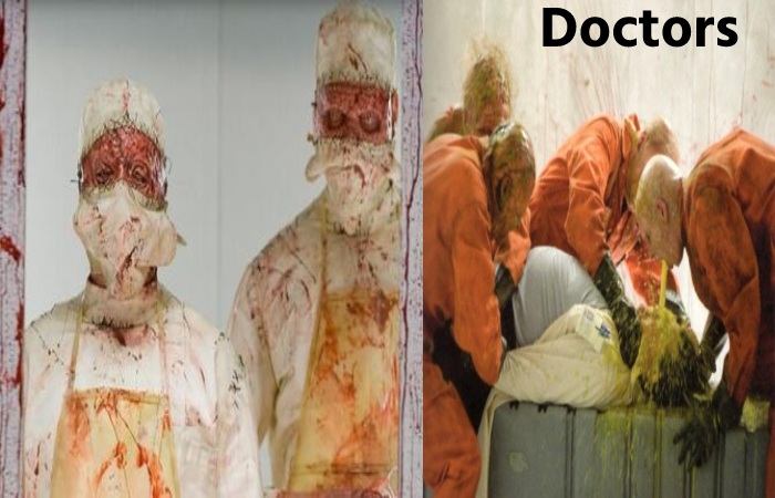 Cabin in the Woods Monsters Doctors