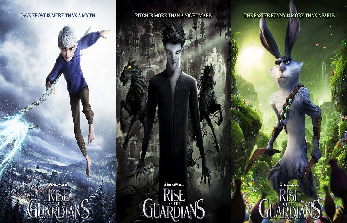 Cast of Rise of the Guardians Story