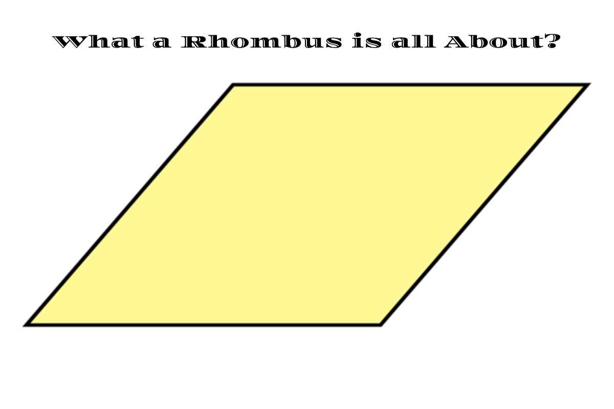 What a rhombus is all about
