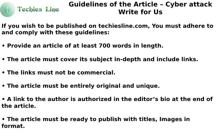 cyber attack Guidelines
