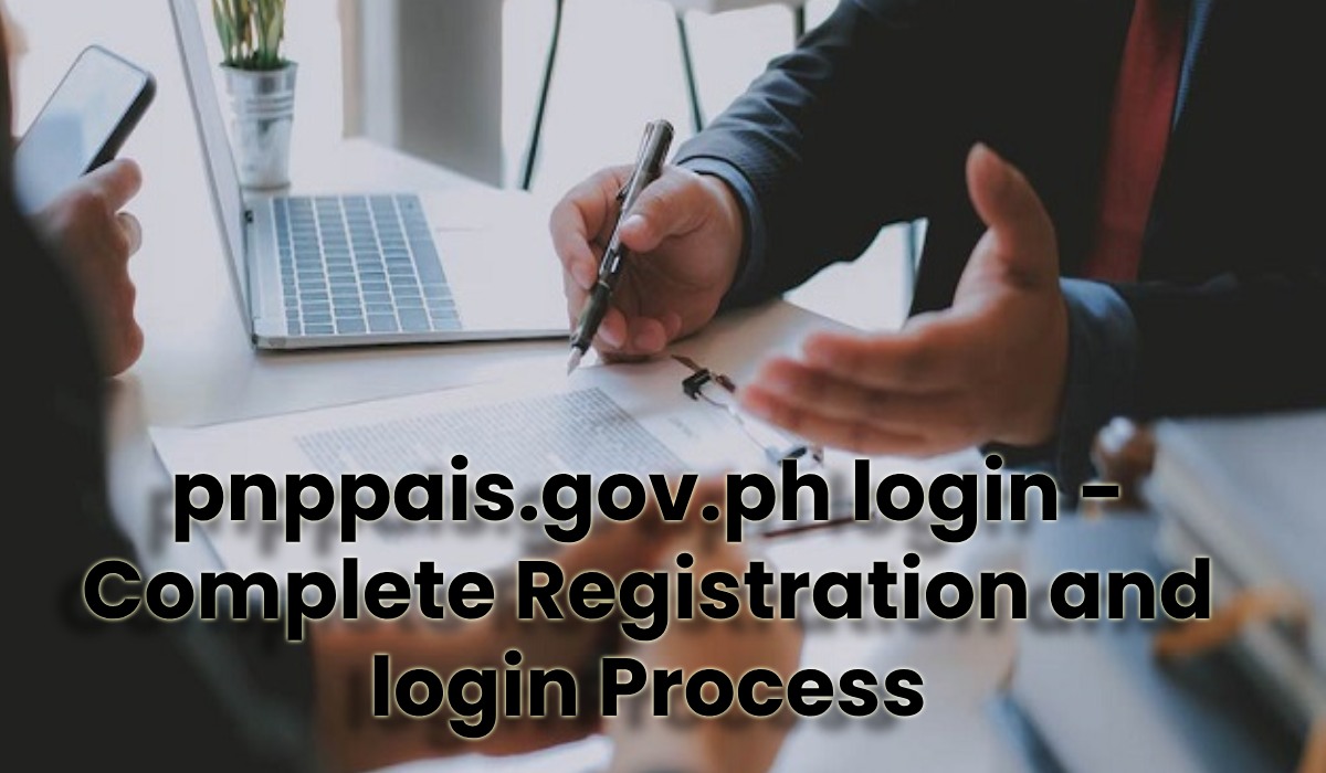 pnppais.gov.ph Portal Login – Registration and login Process