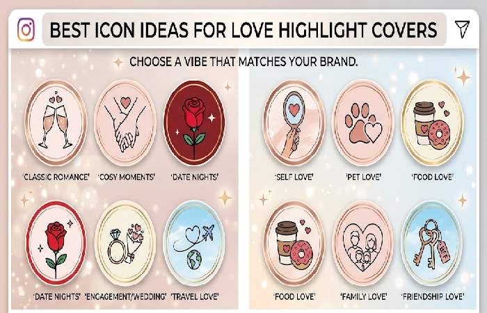 best icon ideas for love instagram highlight