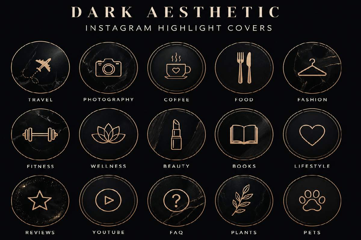 Dark Aesthetic Highlight Cover – Complete Guide (2026)