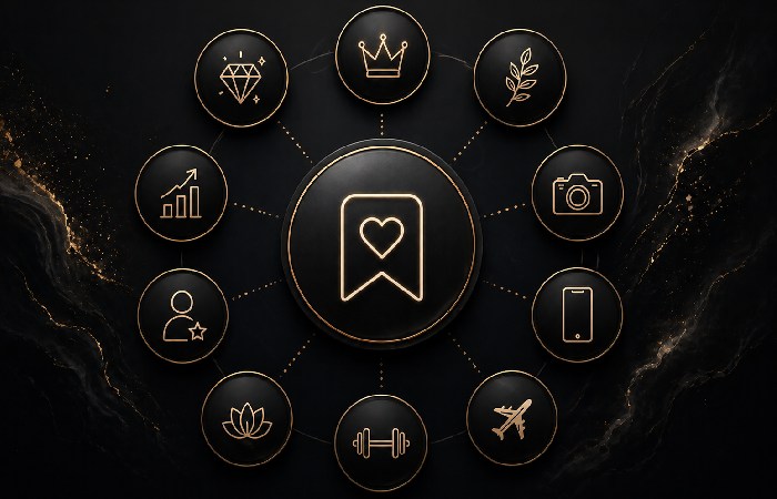 why dark aesthetic highlight covers are popular