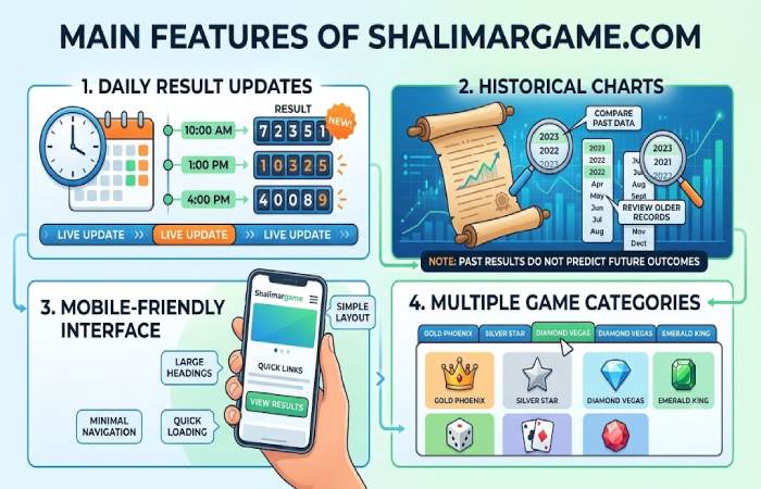 main features of shalimargame.com