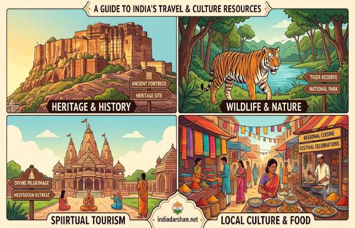 major categories available on india darshan and why they matter