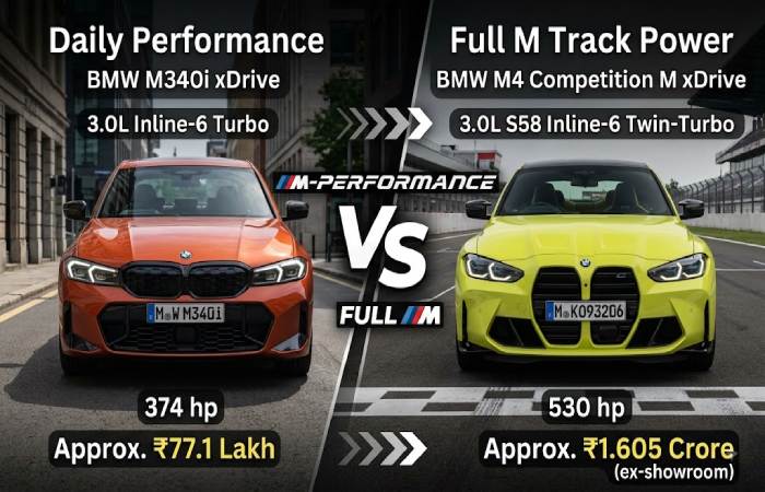 bmw m4 competition vs bmw m340i