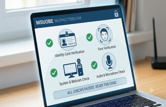 how to log in at www.msuobe.neoproctorexam.com