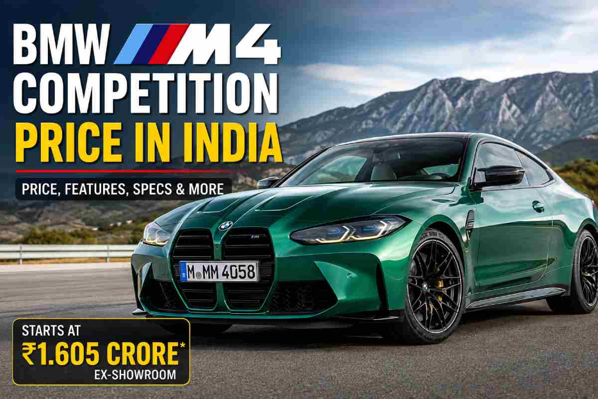 BMW M4 Competition Price in India: 2026 Guide